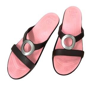 Crocs Sanrah Circle Slide Sandals